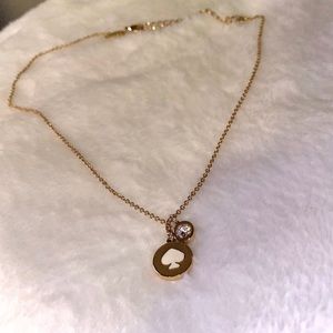 Kate Spade Gold Spot the Spade Necklace
